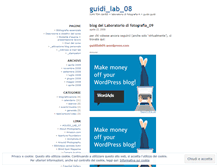 Tablet Screenshot of guidilab08.wordpress.com
