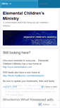 Mobile Screenshot of elementalcm.wordpress.com