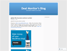 Tablet Screenshot of dealmonitor.wordpress.com