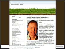Tablet Screenshot of ironicschmoozer.wordpress.com