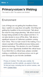 Mobile Screenshot of primaryvoices.wordpress.com