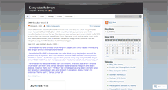 Desktop Screenshot of aplikasisoftware.wordpress.com