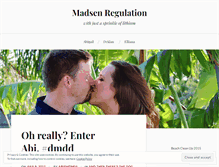 Tablet Screenshot of madsensundercover.wordpress.com
