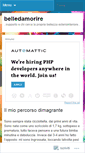 Mobile Screenshot of belledamorire.wordpress.com