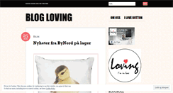 Desktop Screenshot of lovingno.wordpress.com