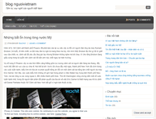Tablet Screenshot of blognguoivietnam.wordpress.com