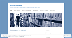 Desktop Screenshot of nephist.wordpress.com