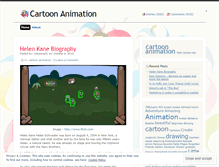 Tablet Screenshot of flashcartoon.wordpress.com