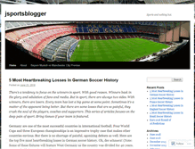 Tablet Screenshot of jsportsblogger.wordpress.com