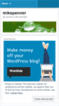 Mobile Screenshot of mikepenner.wordpress.com