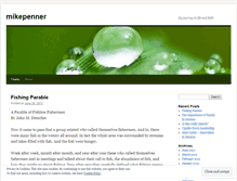 Tablet Screenshot of mikepenner.wordpress.com