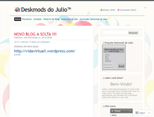 Tablet Screenshot of deskmodsdojulio.wordpress.com