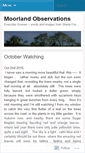 Mobile Screenshot of musingsofamoorlandlass.wordpress.com