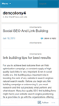 Mobile Screenshot of dencolony4.wordpress.com