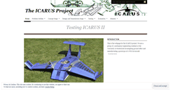 Desktop Screenshot of icarushoverwing.wordpress.com