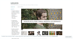 Desktop Screenshot of leleco.wordpress.com