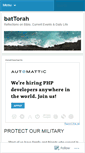 Mobile Screenshot of battorah.wordpress.com