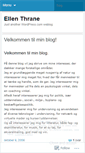 Mobile Screenshot of ellenthrane.wordpress.com