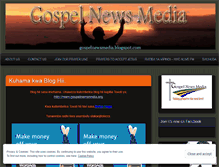 Tablet Screenshot of hotgospelnews.wordpress.com