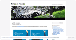Desktop Screenshot of nicolaz83.wordpress.com