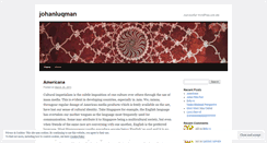 Desktop Screenshot of johanluqman.wordpress.com