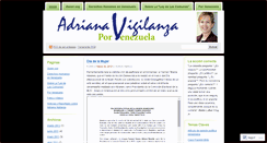 Desktop Screenshot of adrianavigilanza.wordpress.com