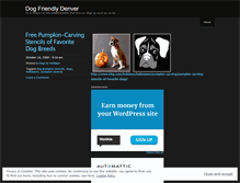 Tablet Screenshot of dogfriendlydenver.wordpress.com