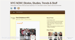 Desktop Screenshot of nycnow.wordpress.com