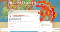 Desktop Screenshot of mrkirby.wordpress.com