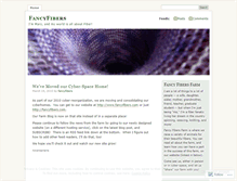 Tablet Screenshot of fancyfibers.wordpress.com