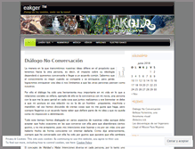 Tablet Screenshot of eakger.wordpress.com