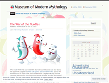 Tablet Screenshot of mythmuseum.wordpress.com