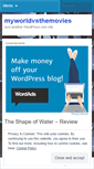 Mobile Screenshot of myworldvsthemovies.wordpress.com