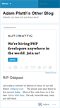 Mobile Screenshot of aplatti.wordpress.com
