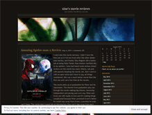 Tablet Screenshot of moviethoughtsbyxine.wordpress.com