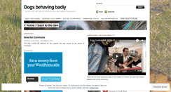Desktop Screenshot of dogcontrolandcaninebehaviour.wordpress.com