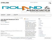 Tablet Screenshot of gyroljobs.wordpress.com