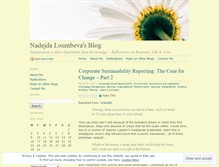 Tablet Screenshot of loumbeva.wordpress.com