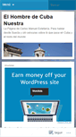 Mobile Screenshot of cubanuestra1.wordpress.com