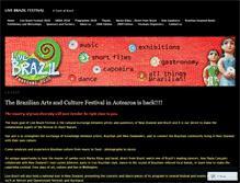 Tablet Screenshot of livebrazilfestival.wordpress.com