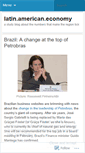 Mobile Screenshot of latinamericaneconomy.wordpress.com