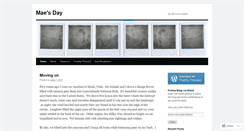 Desktop Screenshot of maesday.wordpress.com