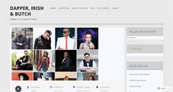 Desktop Screenshot of dapperirishdyke.wordpress.com