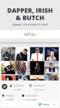 Mobile Screenshot of dapperirishdyke.wordpress.com