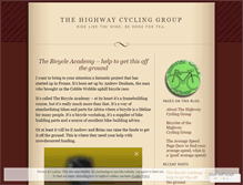 Tablet Screenshot of highwaycyclinggroup.wordpress.com