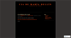 Desktop Screenshot of ciademariahellin.wordpress.com