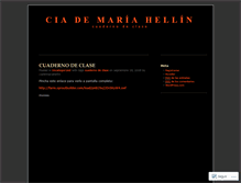 Tablet Screenshot of ciademariahellin.wordpress.com