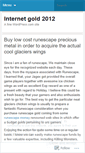 Mobile Screenshot of internetgoldonline.wordpress.com