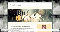 Desktop Screenshot of johndomness.wordpress.com