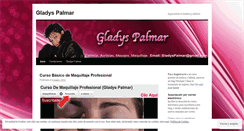 Desktop Screenshot of gladyspalmar.wordpress.com